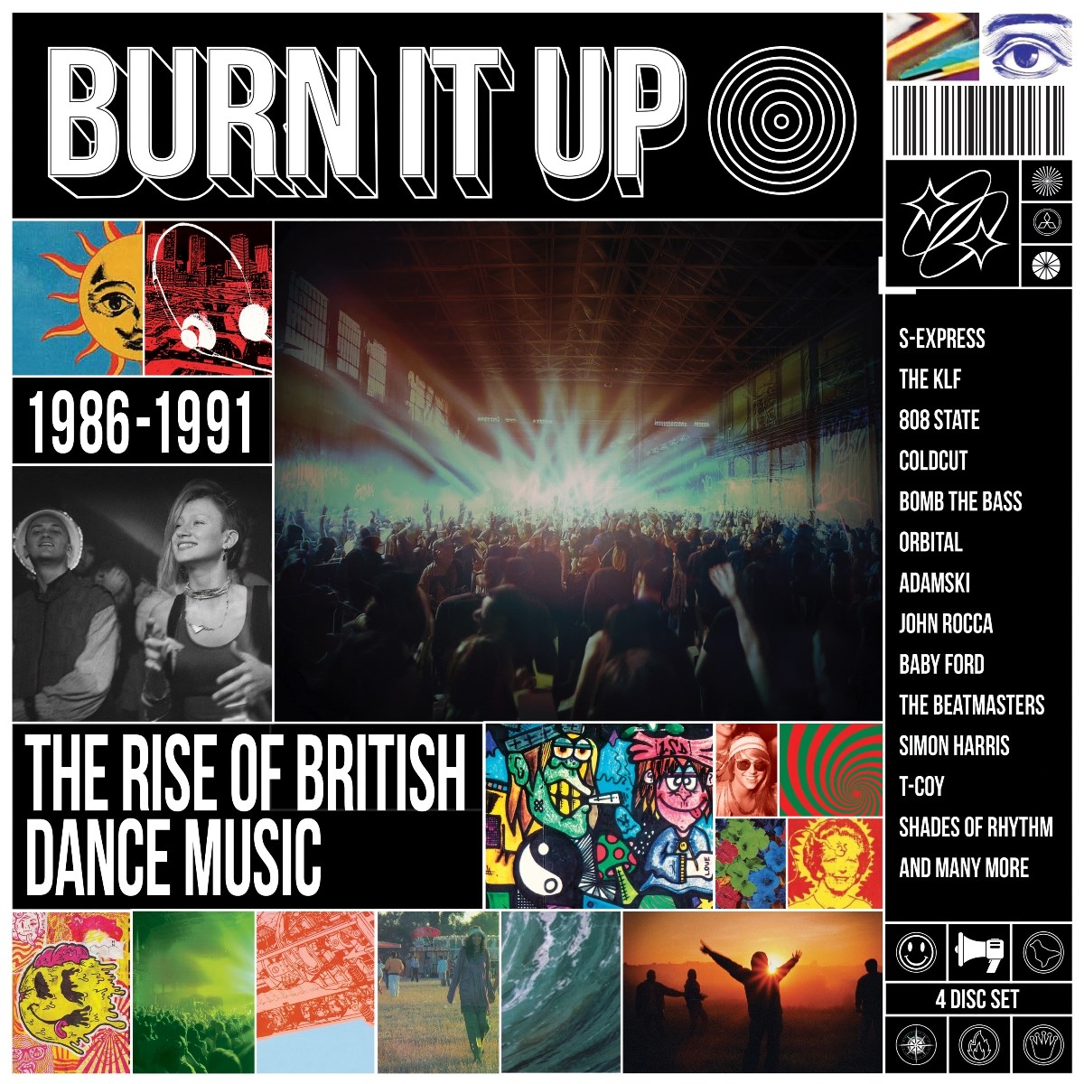 Afbeelding van Various Artists - Burn It Up: The Rise Of British Dance Music 1986 - 1991
