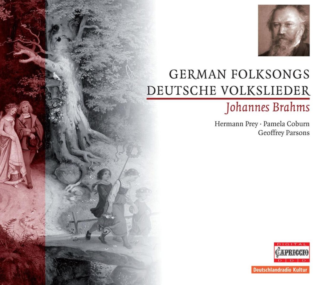 Hermann Prey, Pamela Coburn, Geoffrey Parsons - Brahms: 12 German Folk Songs, Woo 3