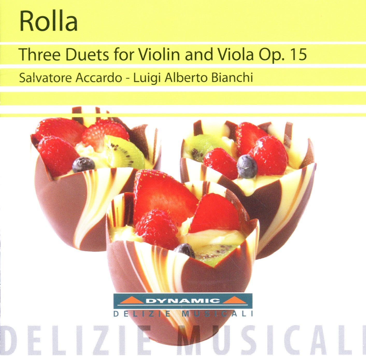 Salvatore Accardo & Luigi Alberto Bianchi - Rolla: Three Duets For Violin And Viola, Op.15