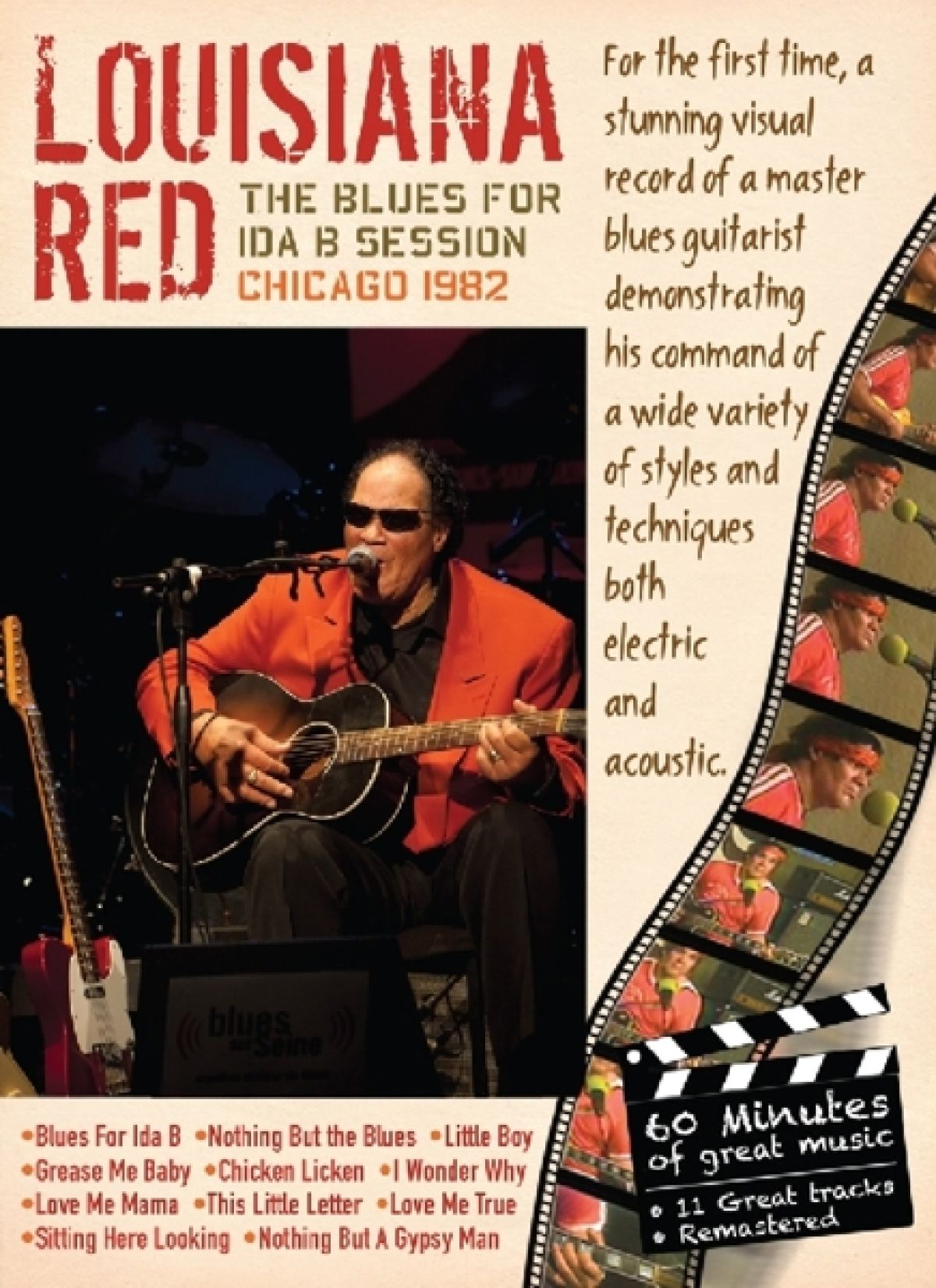 Louisiana Red - The Blues For Ida B Session. Chicago 1982