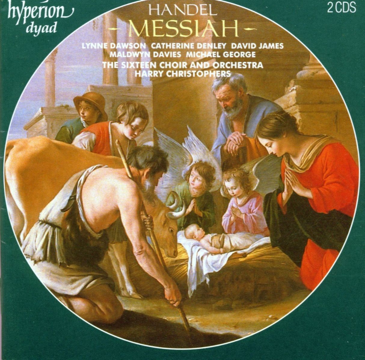 Afbeelding van The Sixteen, Harry Christophers - Händel: Der Messias (Ga)