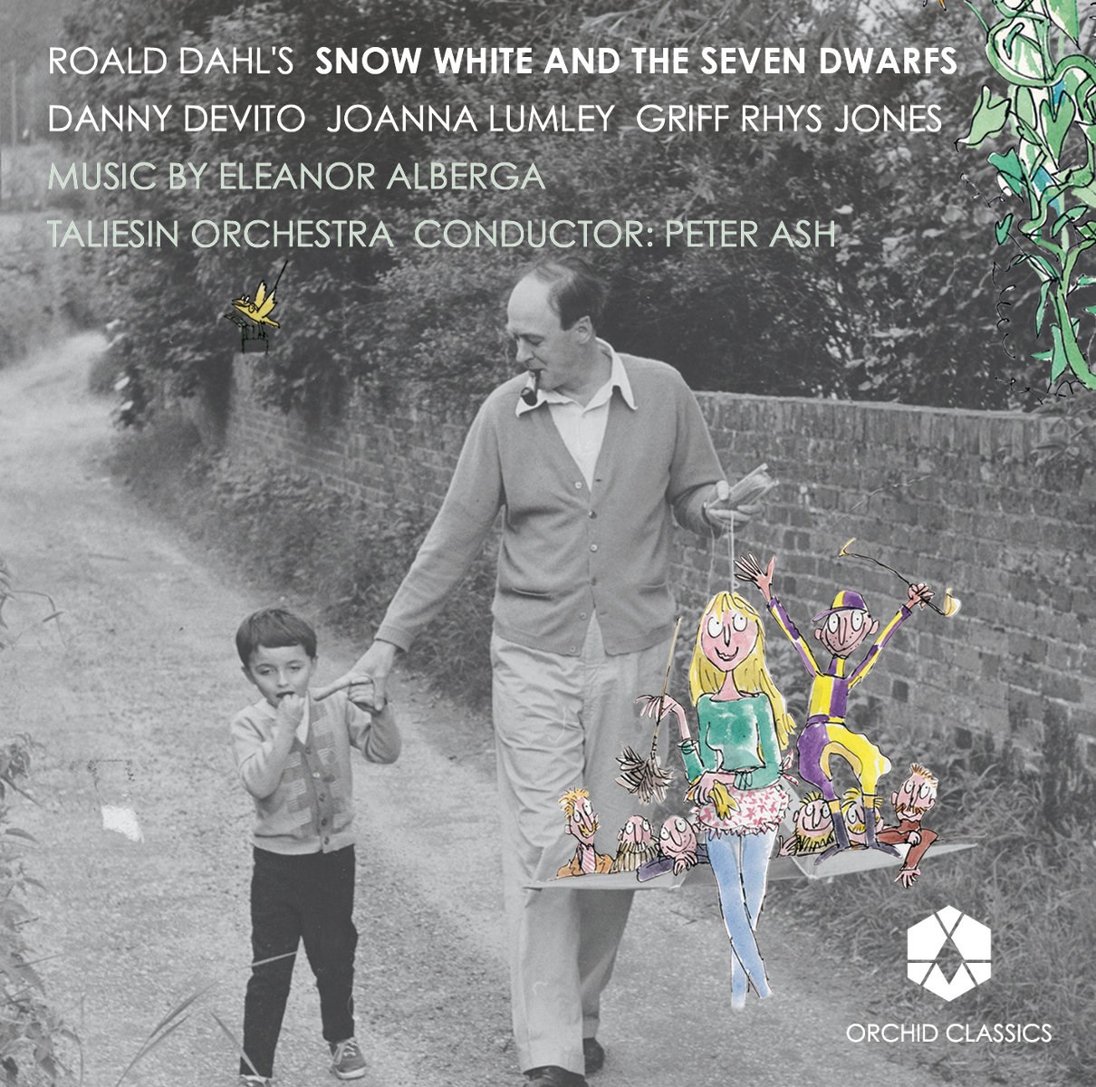 Afbeelding van Taliesin Orchestra, Peter Ash - Alberga: Roald Dahl's Snow White And The Seven Dwarfs