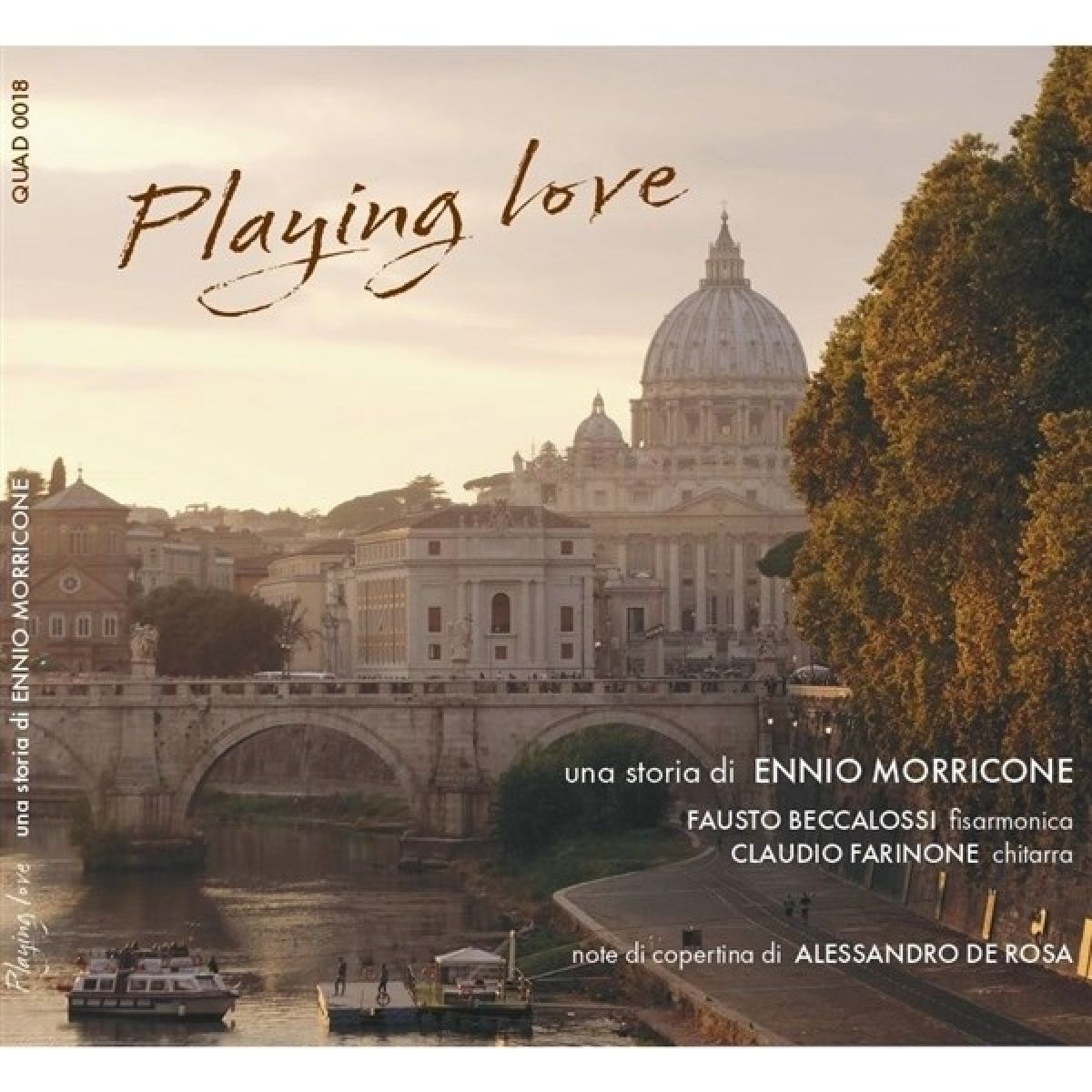 Afbeelding van Fausto Beccalossi & Claudio Farinone - Playing Love: Una Storia Di Ennio Morricone
