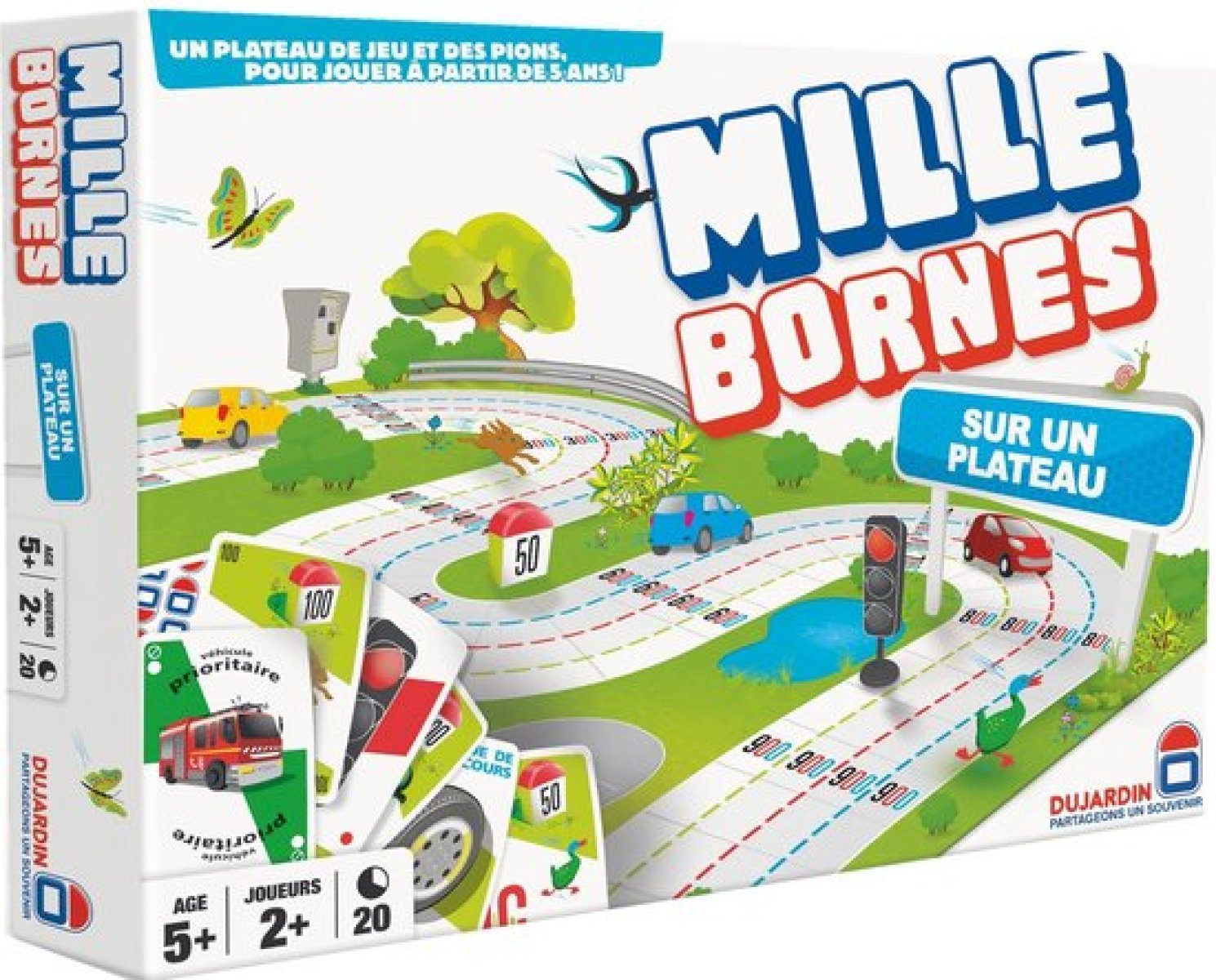 Afbeelding van Mille Bornes Plateau - Grand Classique (FR)