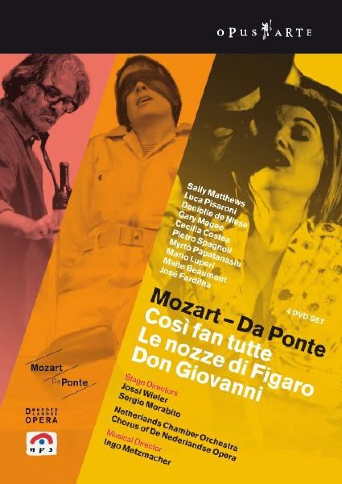 Afbeelding van Netherlands Chamber Orchestra, Chorus Of The De Nederlandse Opera - Mozart: Cosi Fan Tutti | Le Nozze Di Figaro | Don Giovanni