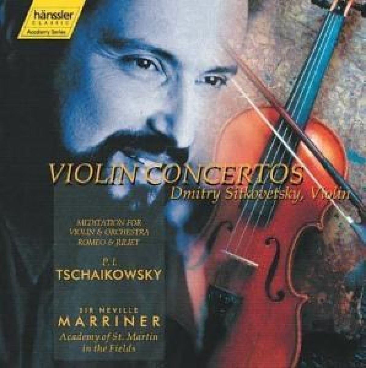 Afbeelding van Dmitry Sitkovetzky, Academy Of St. Martin In The Fields, Sir Neville Mariner - Tschaikowsky: Concerto For Violin and Orchestra