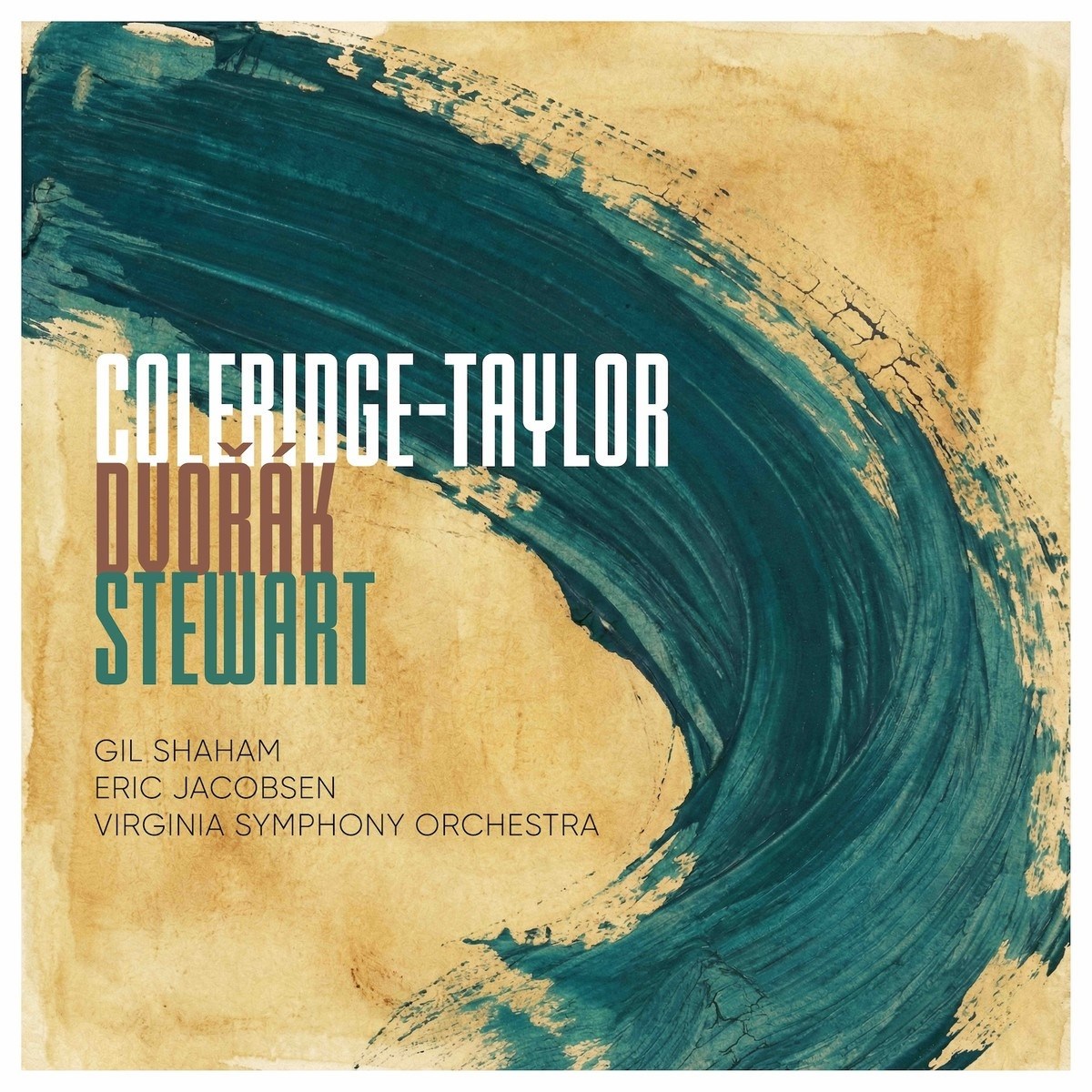 Afbeelding van Virginia Symphony Orchestra, Eric Jacobsen & Gil Shaham - Coleridge-Taylor/ Dvorák / Stewart