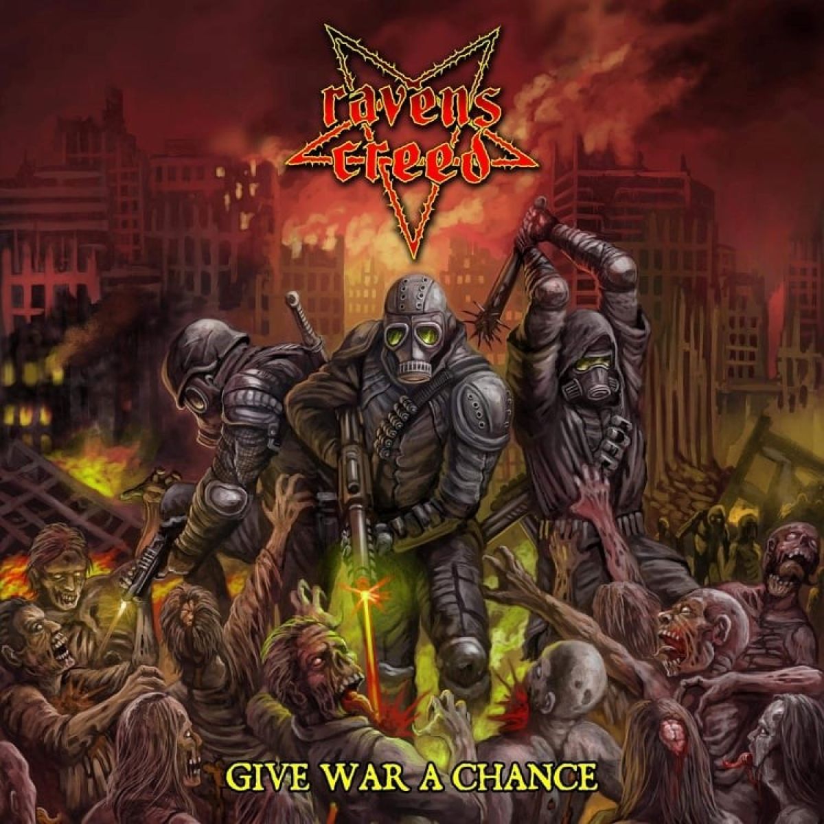 Afbeelding van Ravens Creed - Give War A Chance