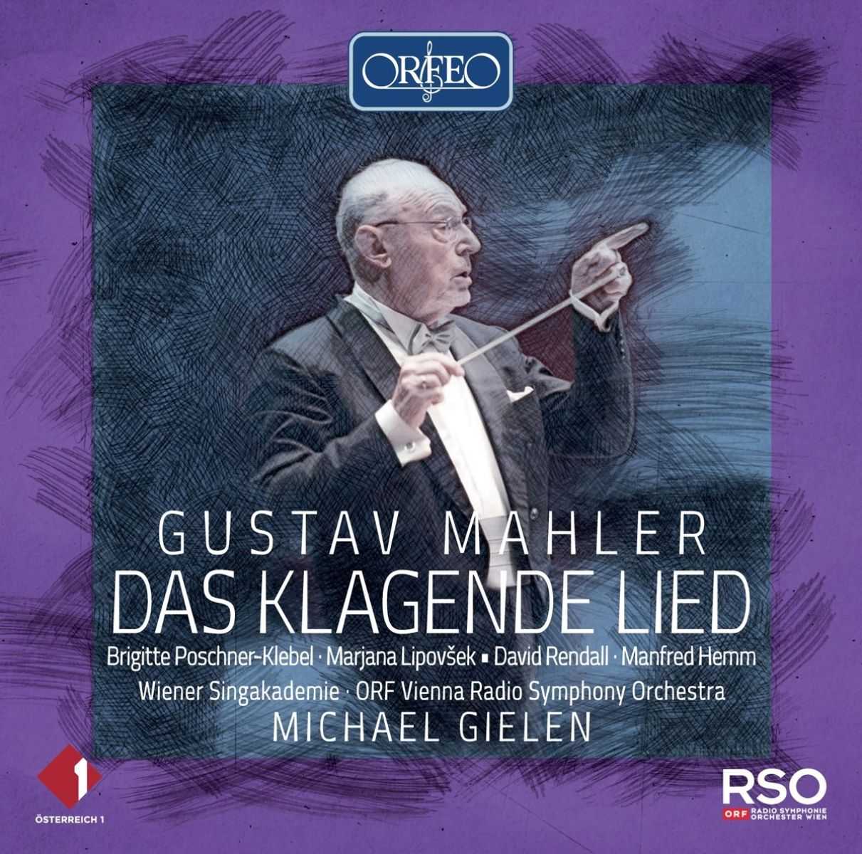 Afbeelding van Brigitte Poschner-Klebel & ORF Vienna Radio Symphony Orchestra, Michael Gielen - Mahler: Das Klagende Lied