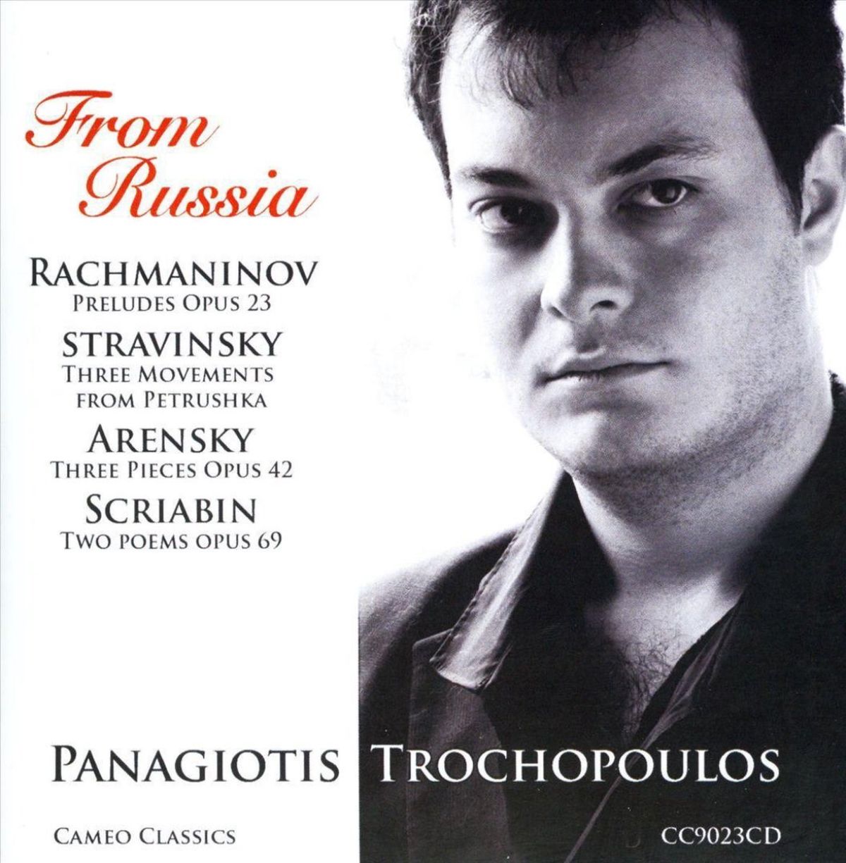 Afbeelding van Panagiotis Trochopoulos - From Russia (Preludes Opus 23, Three Movements From Petrushka, Three Pieces Opus 42, Two Poems Opus 69)
