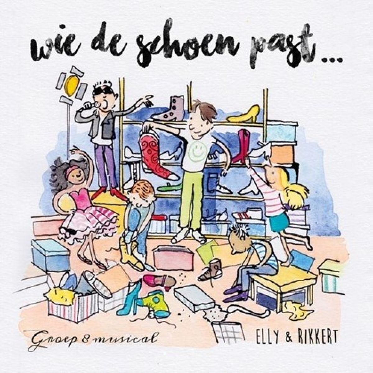 Afbeelding van Elly & Rikkert - Wie De Schoen Past - Kindermusical