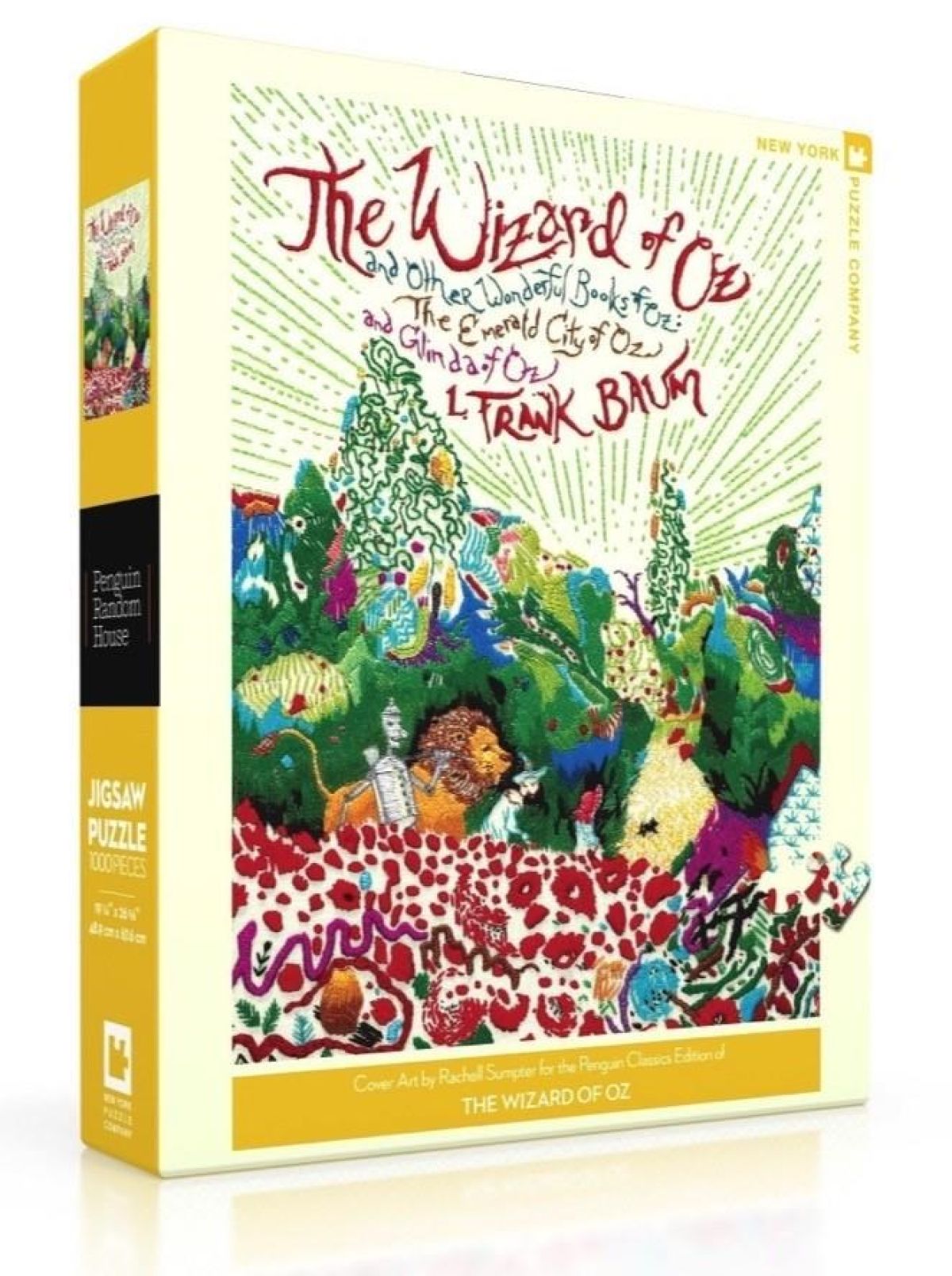 Afbeelding van New York Puzzle Company - Wizard of Oz (1000 stukjes)