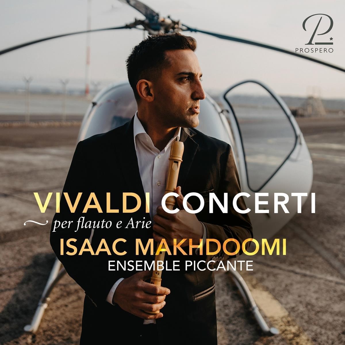 Afbeelding van Isaac Makhdoomi, Arnaud Gluck, Ensemble Piccante - Vivaldi: Concerti Per Flauto E Arie