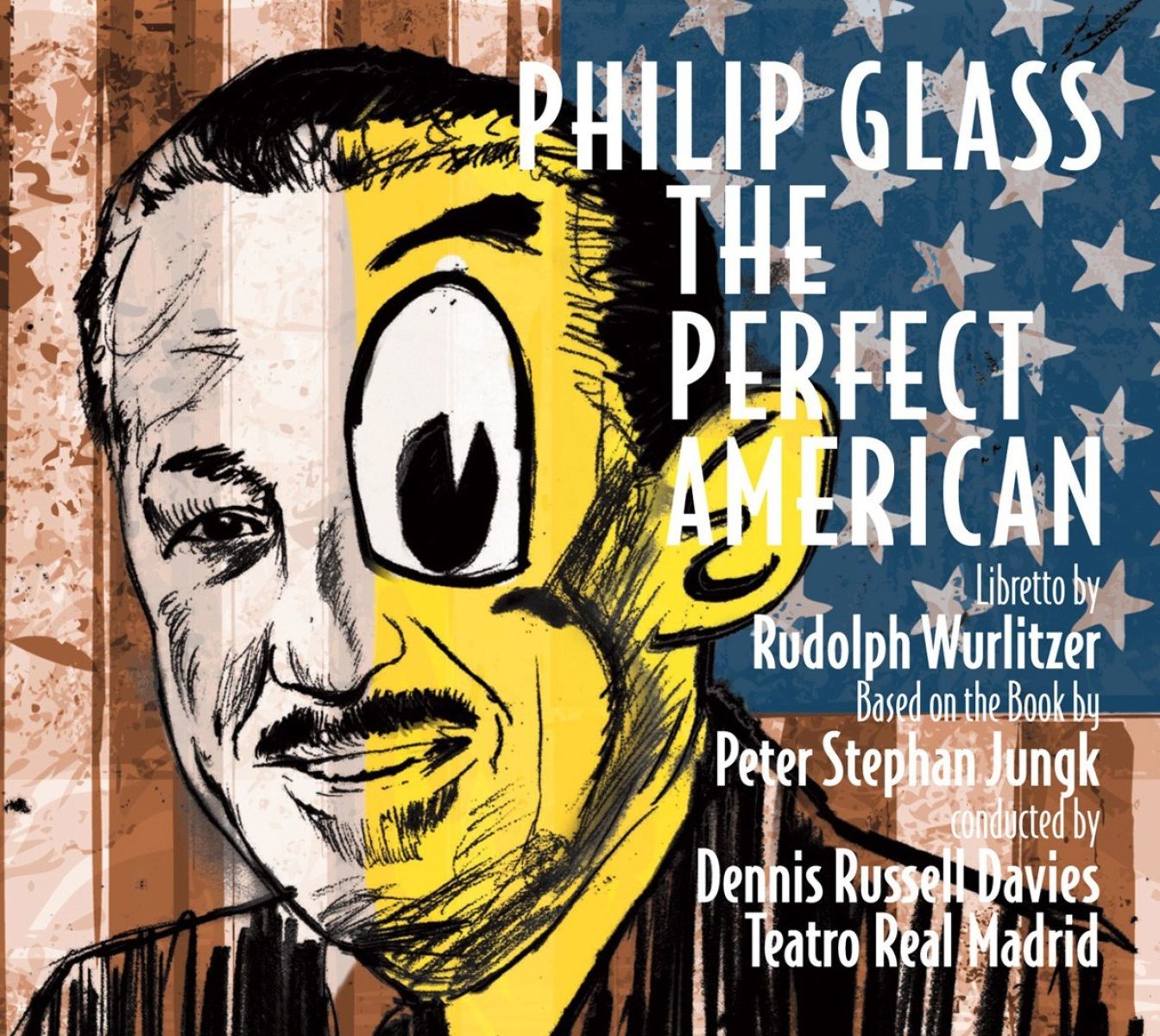 Afbeelding van Rudolph Wurlitzer, Peter Stephan Jungk, Dennis Russell Davies, Orquesta Sinfónica De Madrid - The Perfect American