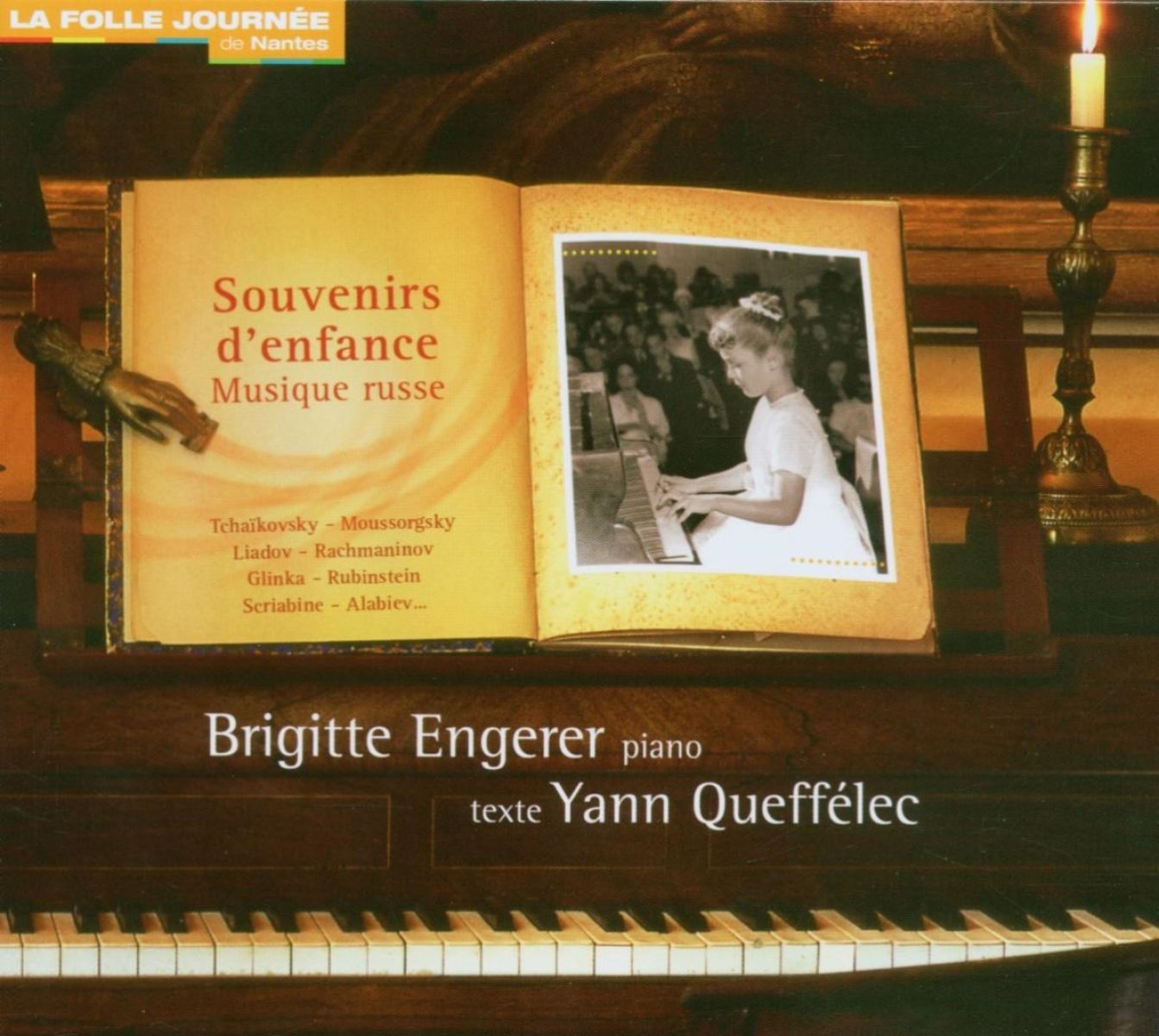 Afbeelding van Brigitte Engerer - Souvenirs D Enfance:Musique Russe (CD)