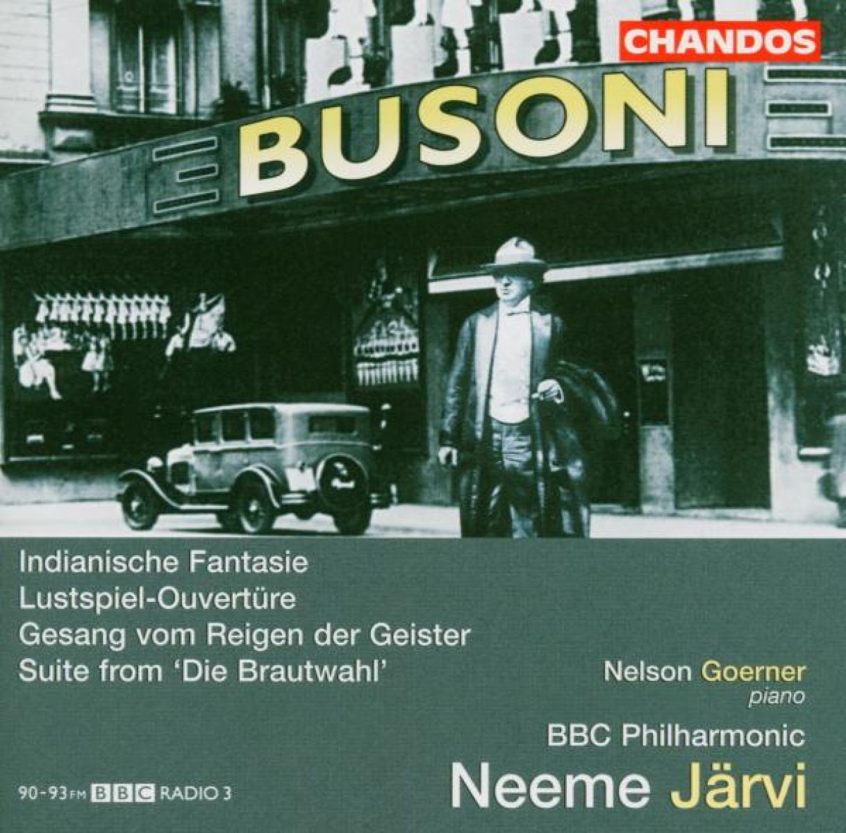 Afbeelding van Nelson Goerner, BBC Philharmonic Orchestra - Busoni: Orchestral Works, Volume 2