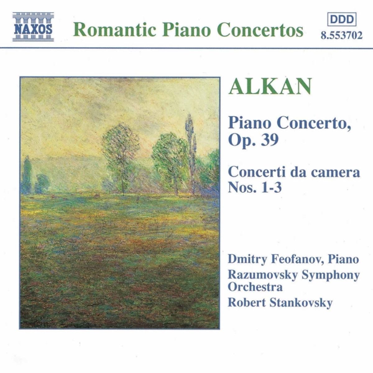 Dmitry Feofanov, Razumovsky Symphony Orchestra, Robert Stankovsky - Alkan: Piano Concerto
