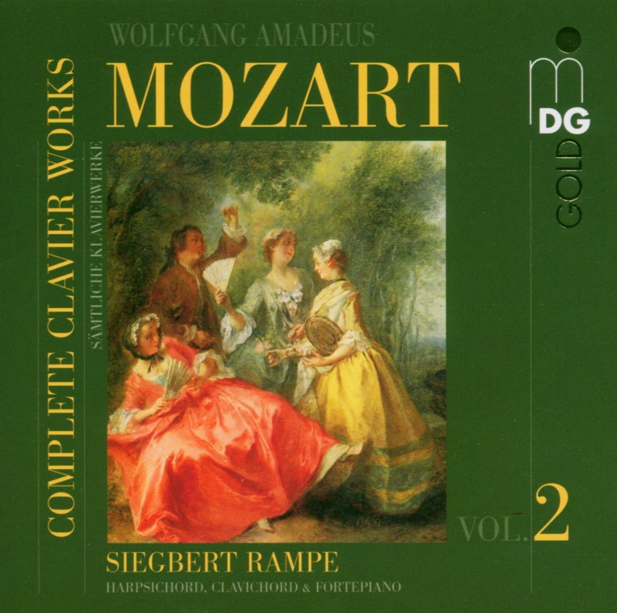 Siegbert Rampe - Mozart: Complete Clavier Works Vol. 2