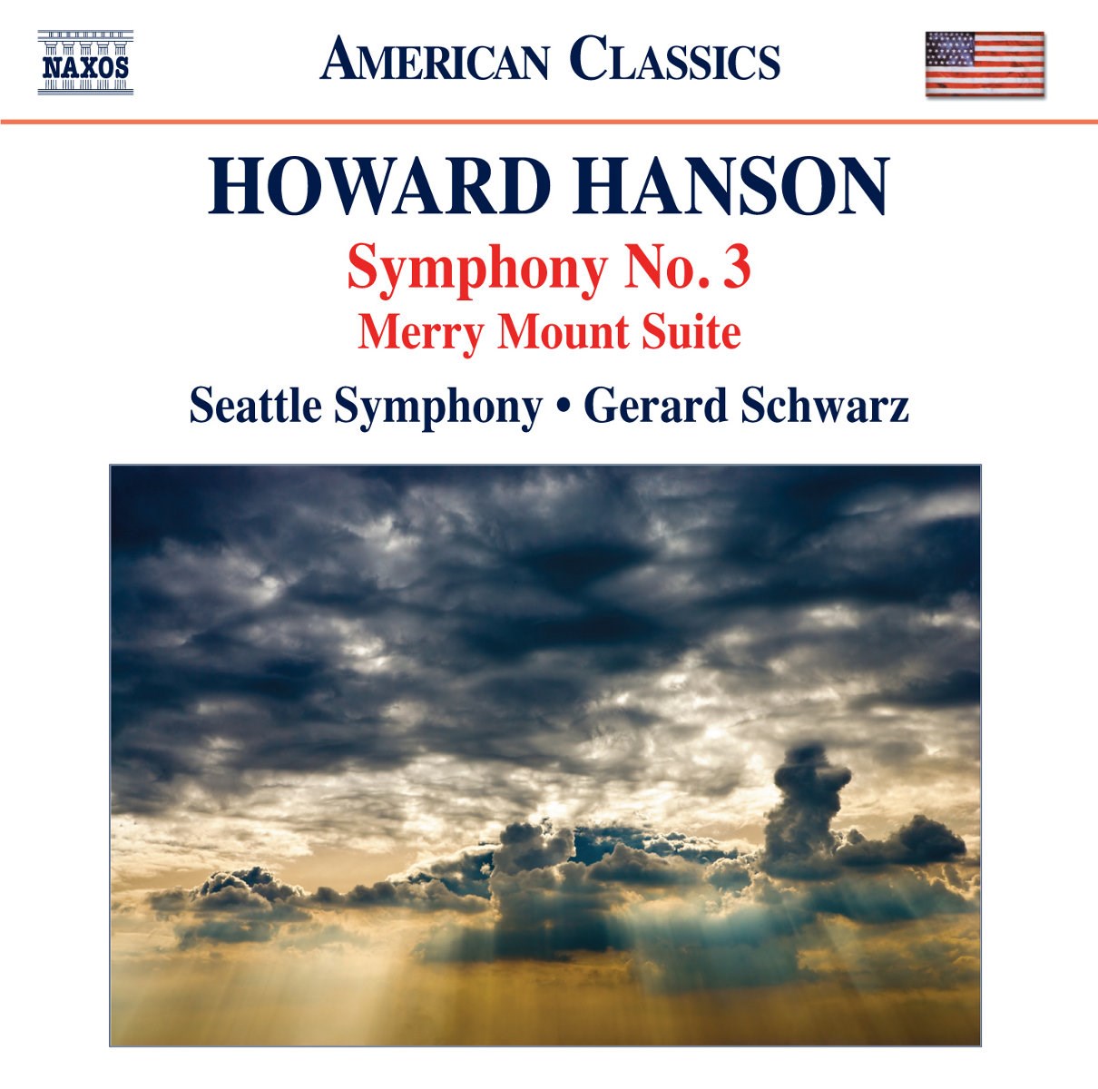 Afbeelding van Seattle Symphony Orchestra, Gerard Schwarz - Hanson: Symphony No. 3 | Merry Mount Suite