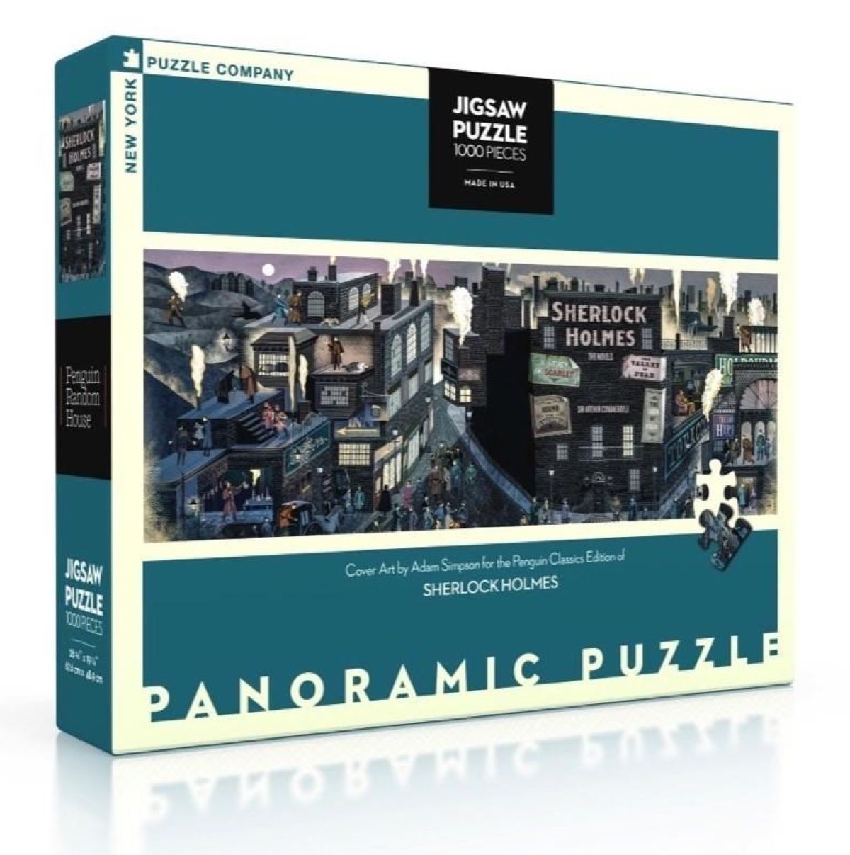 Afbeelding van New York Puzzle Company - Sherlock Holmes (1000 stukjes)