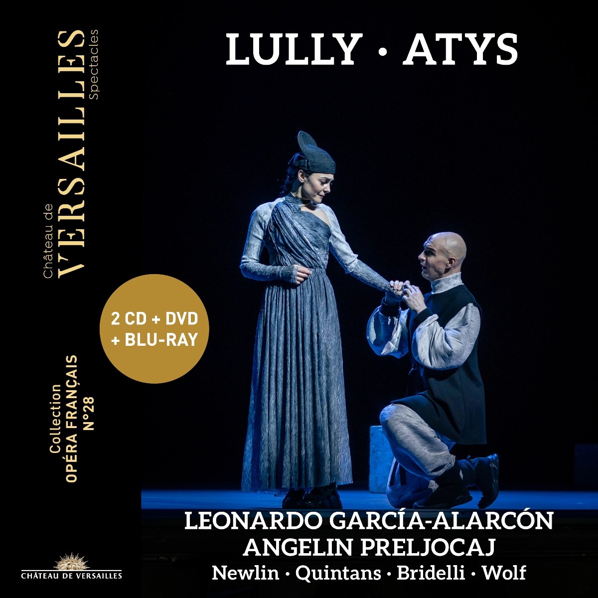 Afbeelding van Matthew Newlin, Giuseppina Bridelli, Ana Quintans, Andreas Wolf, Cappella Mediterranea, Leonardo Garcia Alarcon, Choeur De Chambre De Namur - Lully: Atys
