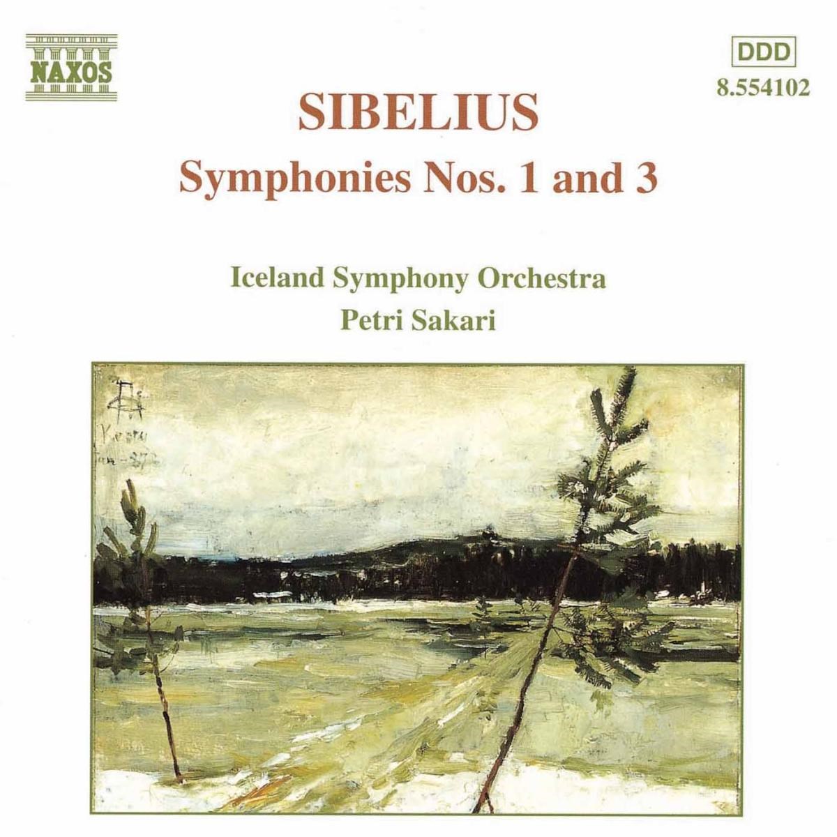 Afbeelding van Iceland Symphony Orchestra, Petri Sakari - Sibelius: Symphonies Nos. 1 & 3