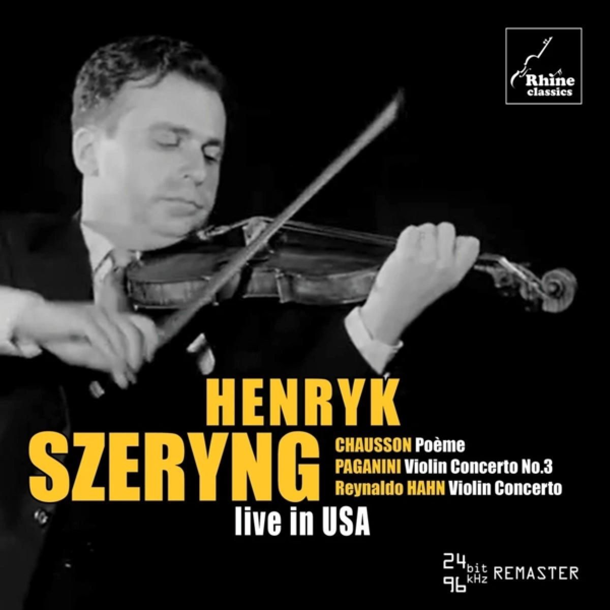 Afbeelding van Henryk Szeryng - Live In Usa