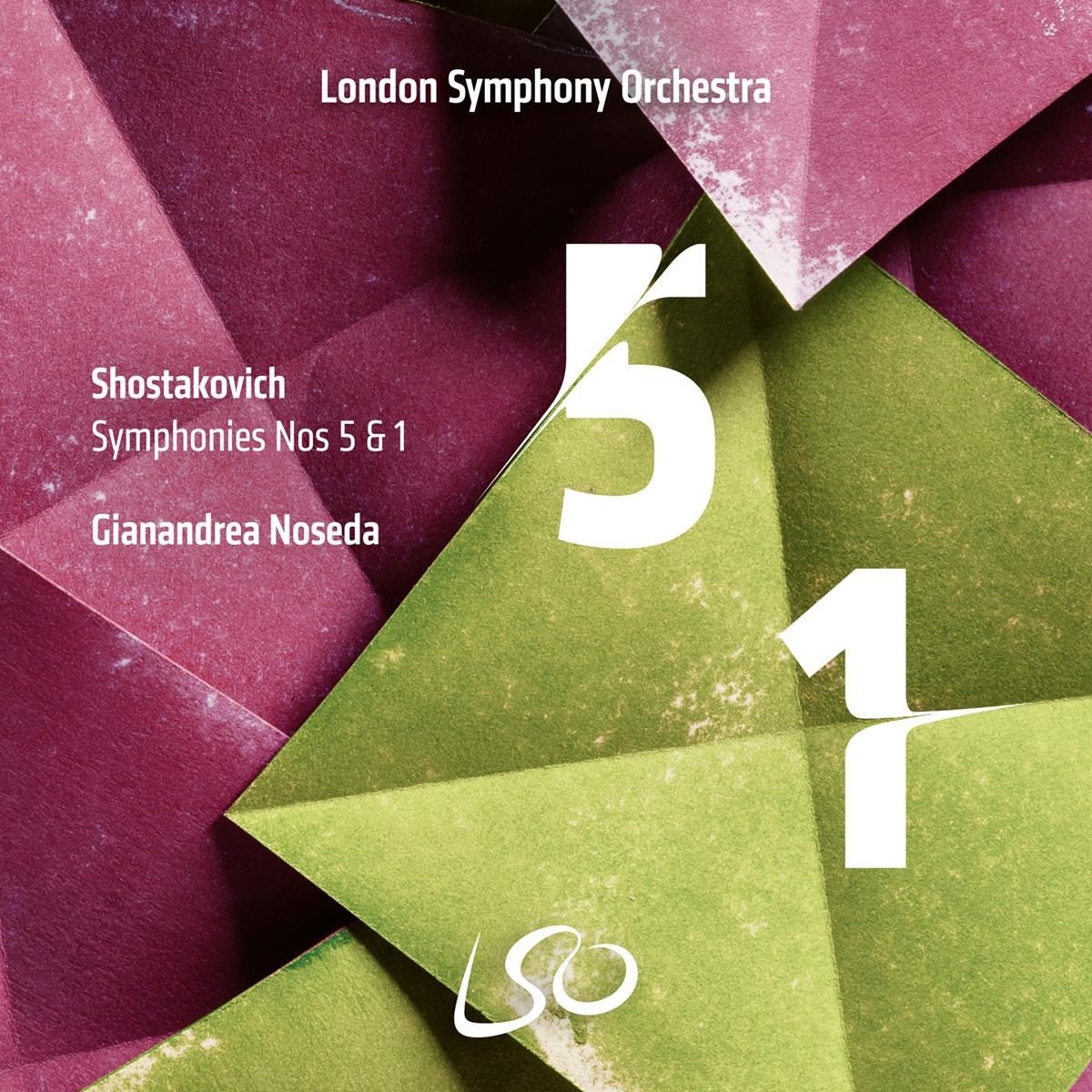 Afbeelding van London Symphony Orchestra, Gianandrea Noseda - Shostakovich: Symphonies Nos. 5 & 1
