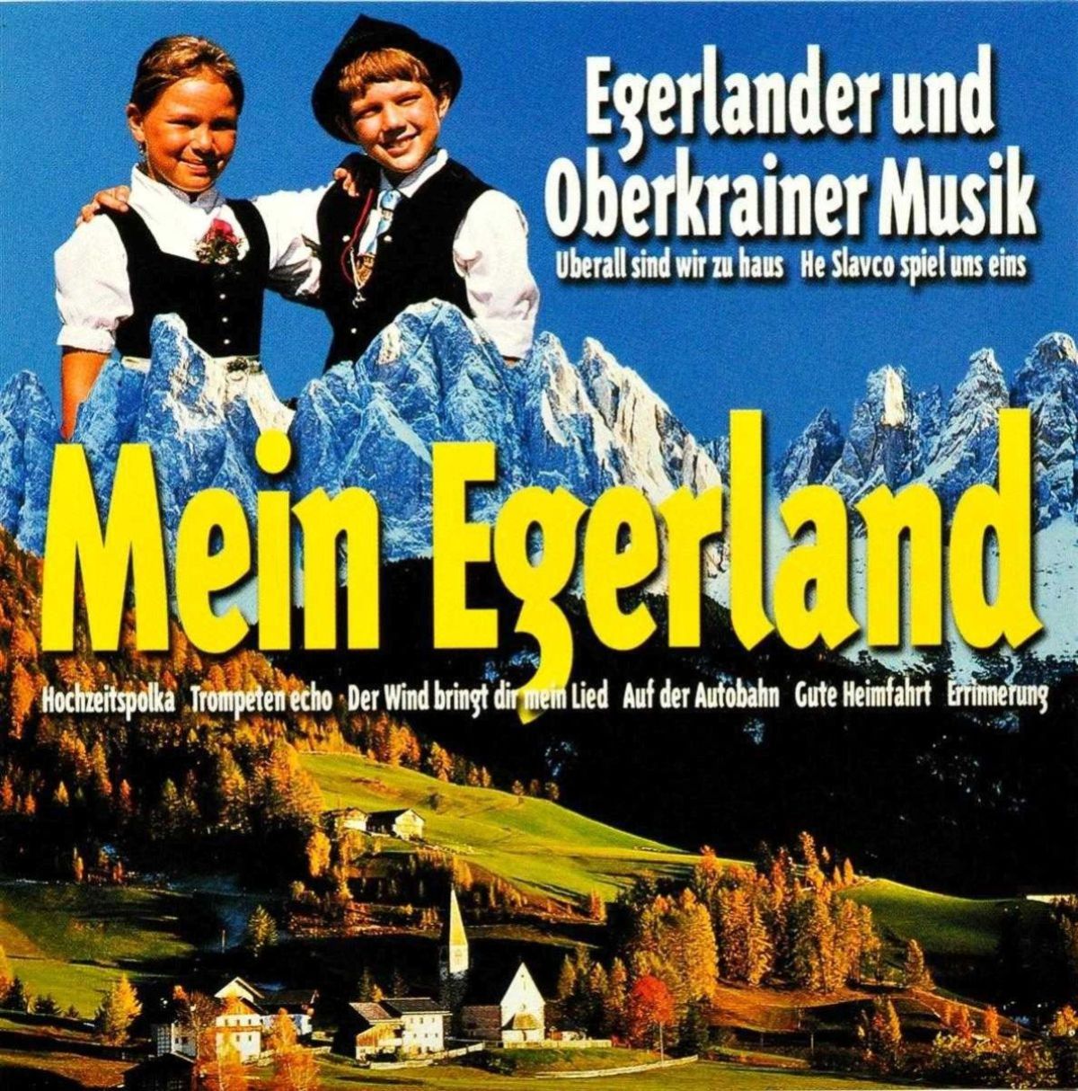 Afbeelding van Egerlander Und Oberkrainer Musik - Mein Egerland