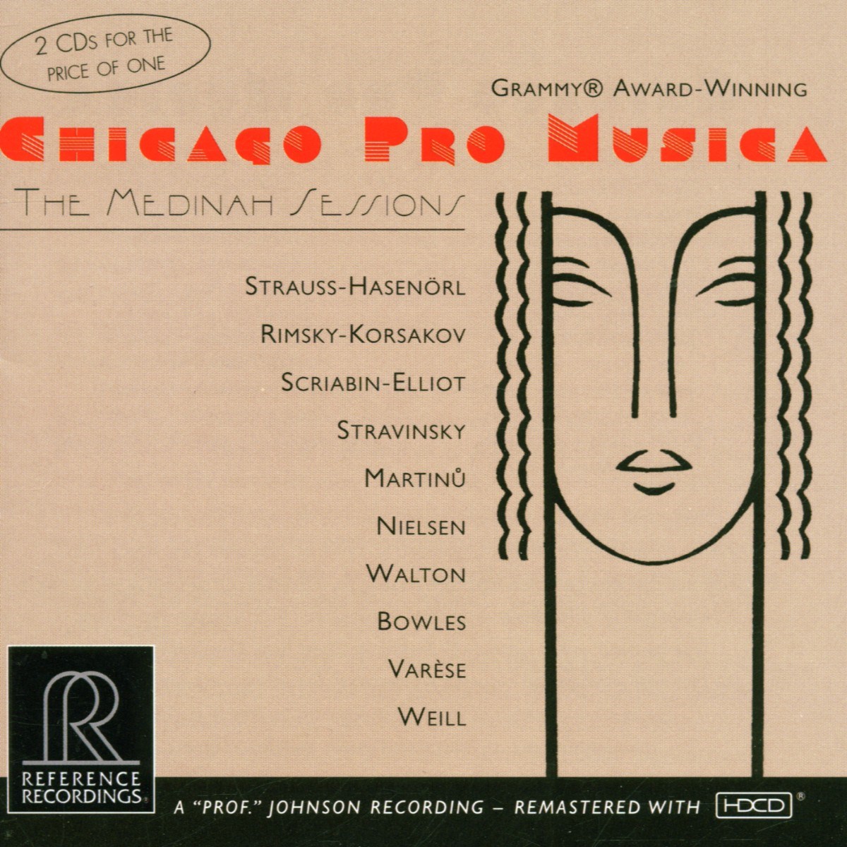 Afbeelding van Chicago Pro Musica - The Medinah Sessions