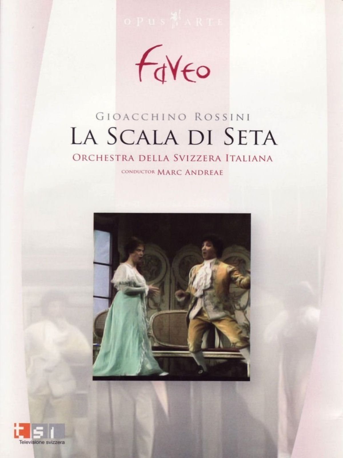Afbeelding van Orchestra Della Svizzera Italiana, Marc Andreae - Rossini: La Scala Di Seta