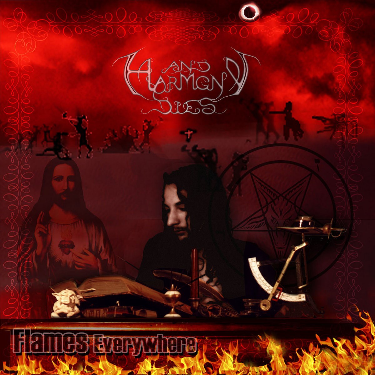 Afbeelding van And Harmony Dies - Flames Everywhere