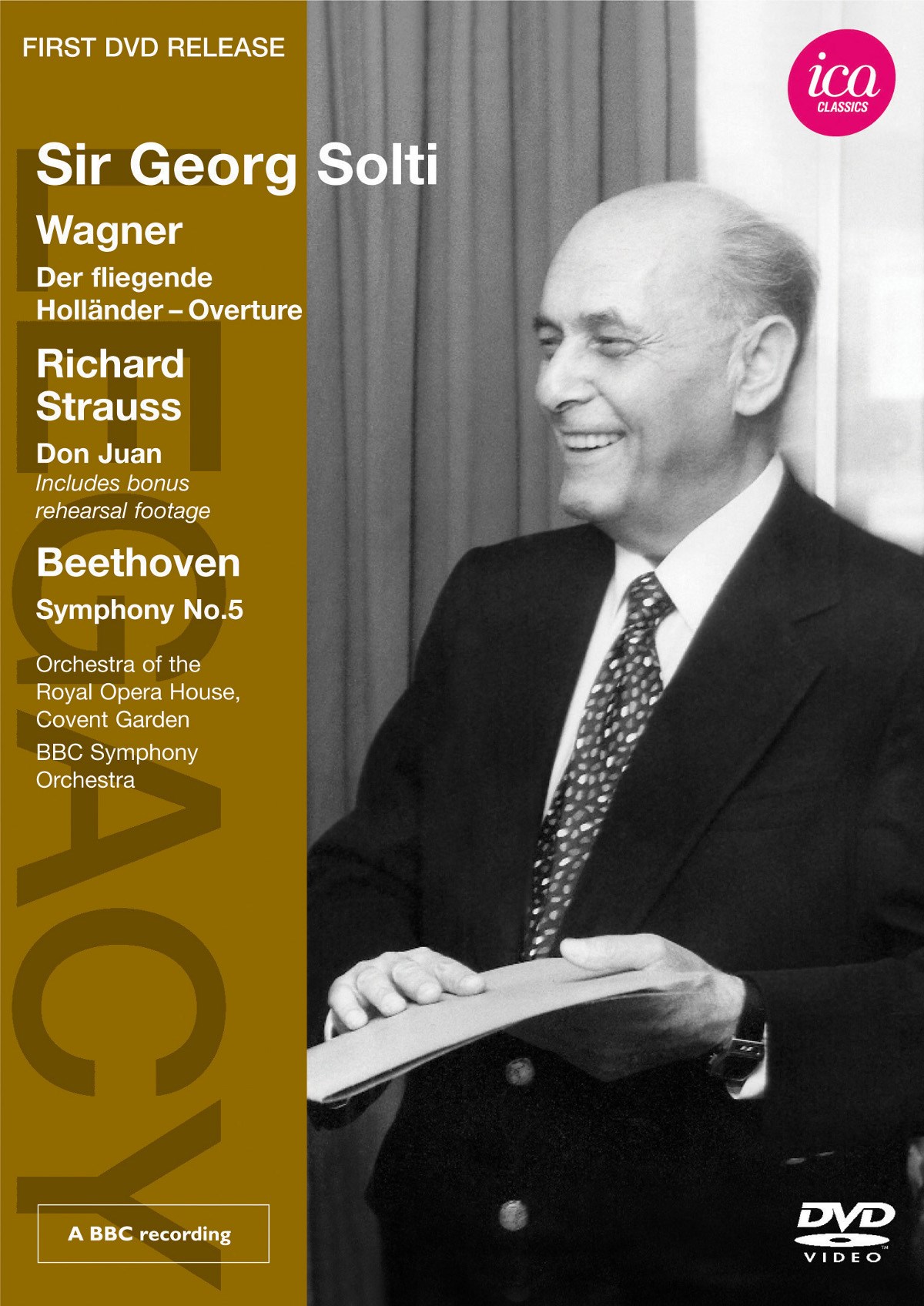 Afbeelding van Covent Garden Orchestra, BBC Symphony Orchestra, Sir Georg Solti - Flying Dutchman Overture/Don Juan