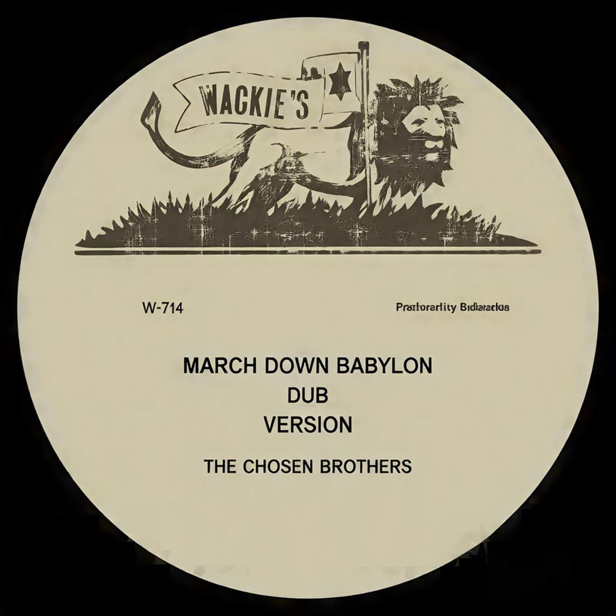 Afbeelding van The Chosen Brothers - March Down Babylon