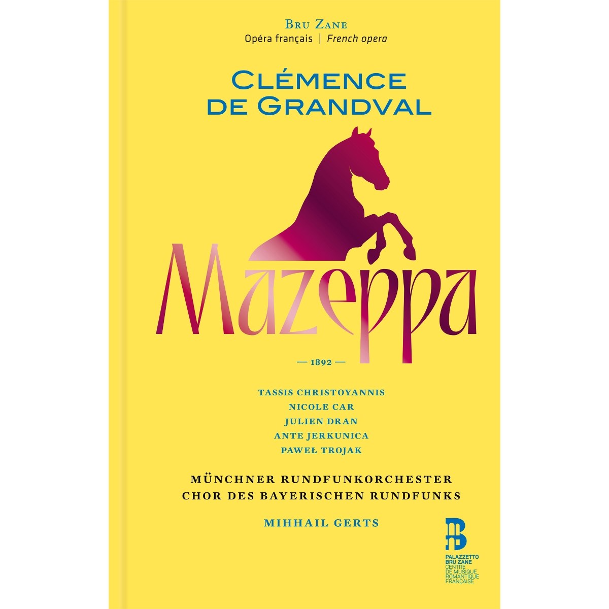 Afbeelding van Munchner Rundfunkorchester, Chor Des Bayerischen Rundfunks, Mihhail Gerts - De Grandval: Mazeppa