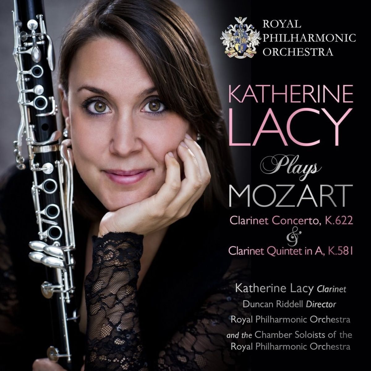 Afbeelding van Katherine Lacy, Royal Philharmonic Orchestra, Duncan Riddell - Katherine Lacy Plays Mozart (Clarinet Concerto K.622 & Clarinet Quintet in A K.581)