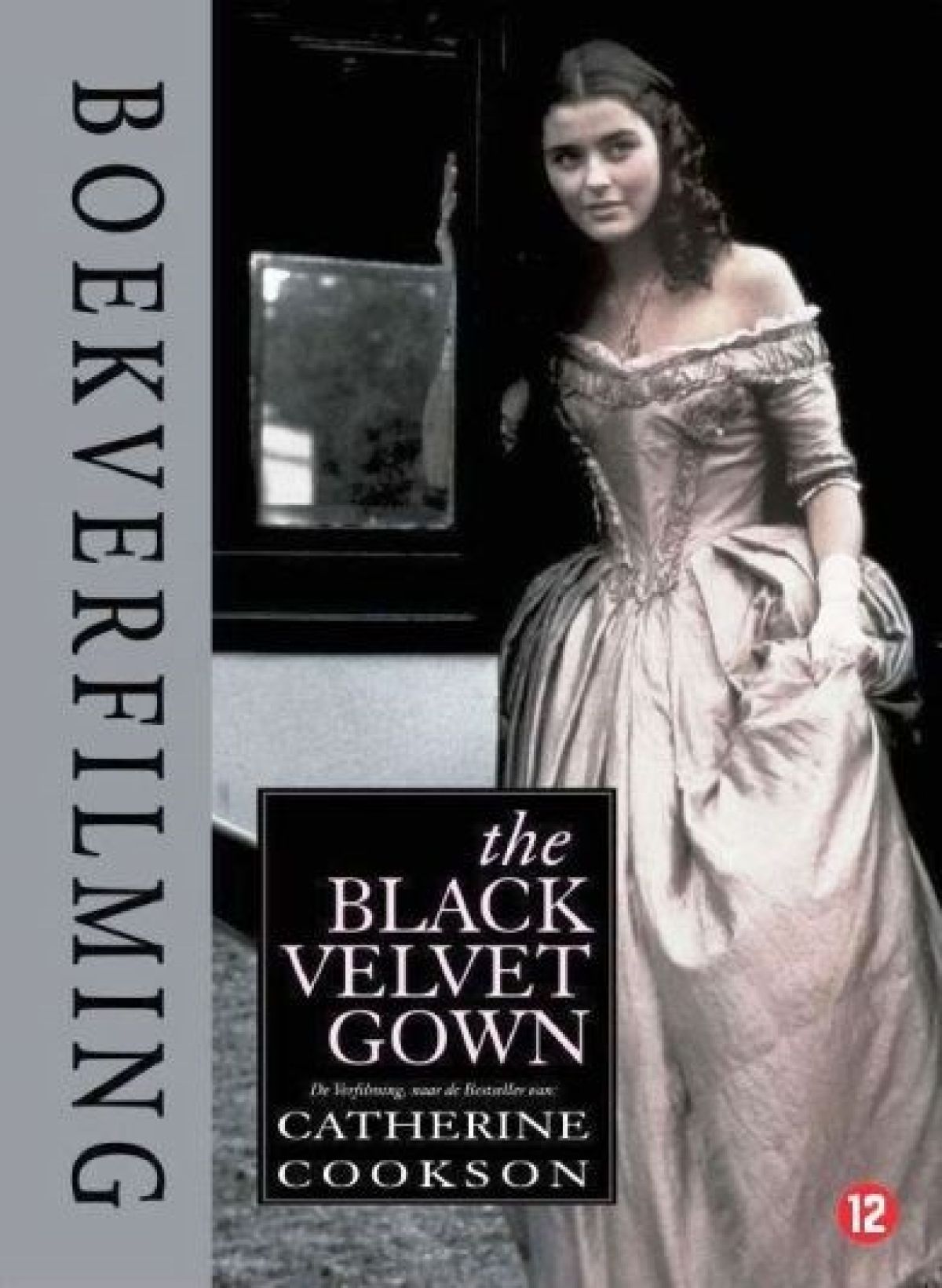Afbeelding van Black velvet gown