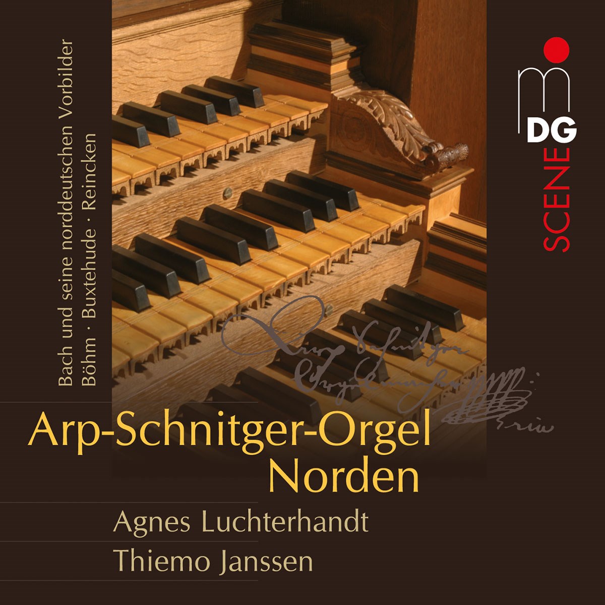 Afbeelding van Agnes Luchterhandt & Thiemo Janssen - Bach Uns Siene Nordeutschen Vorbilder