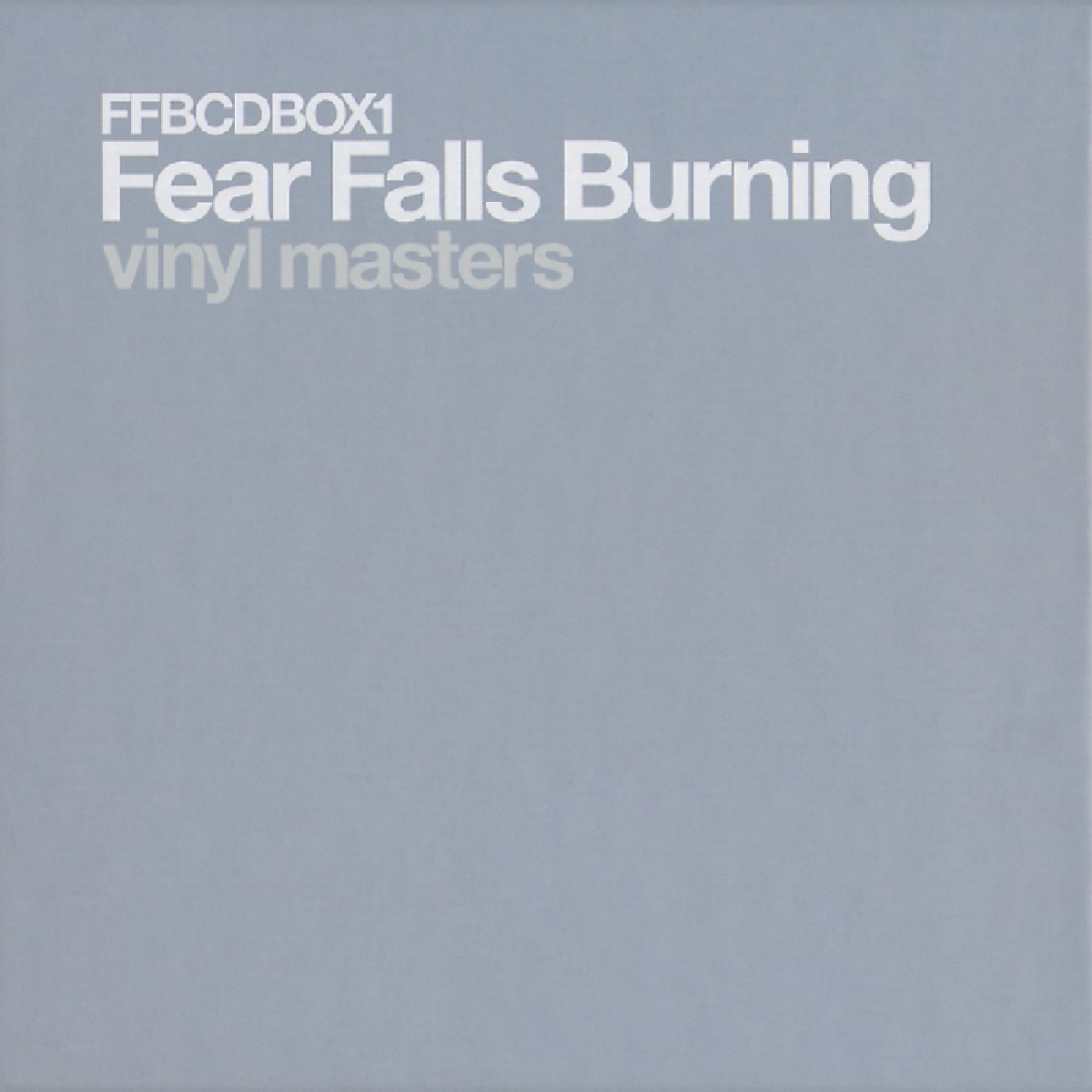 Afbeelding van Fear Falls Burning - Vinyl Master