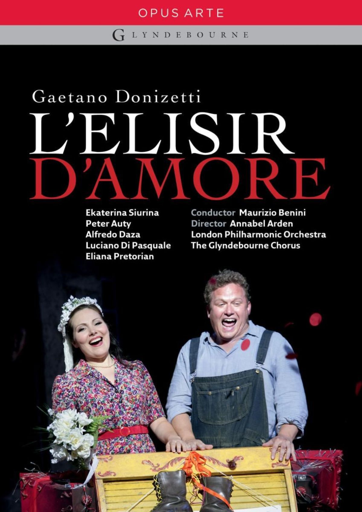Afbeelding van London Philharmonic Orchestra, The Glyndebourne Chorus - Donizetti: L'Elisir d'Amore