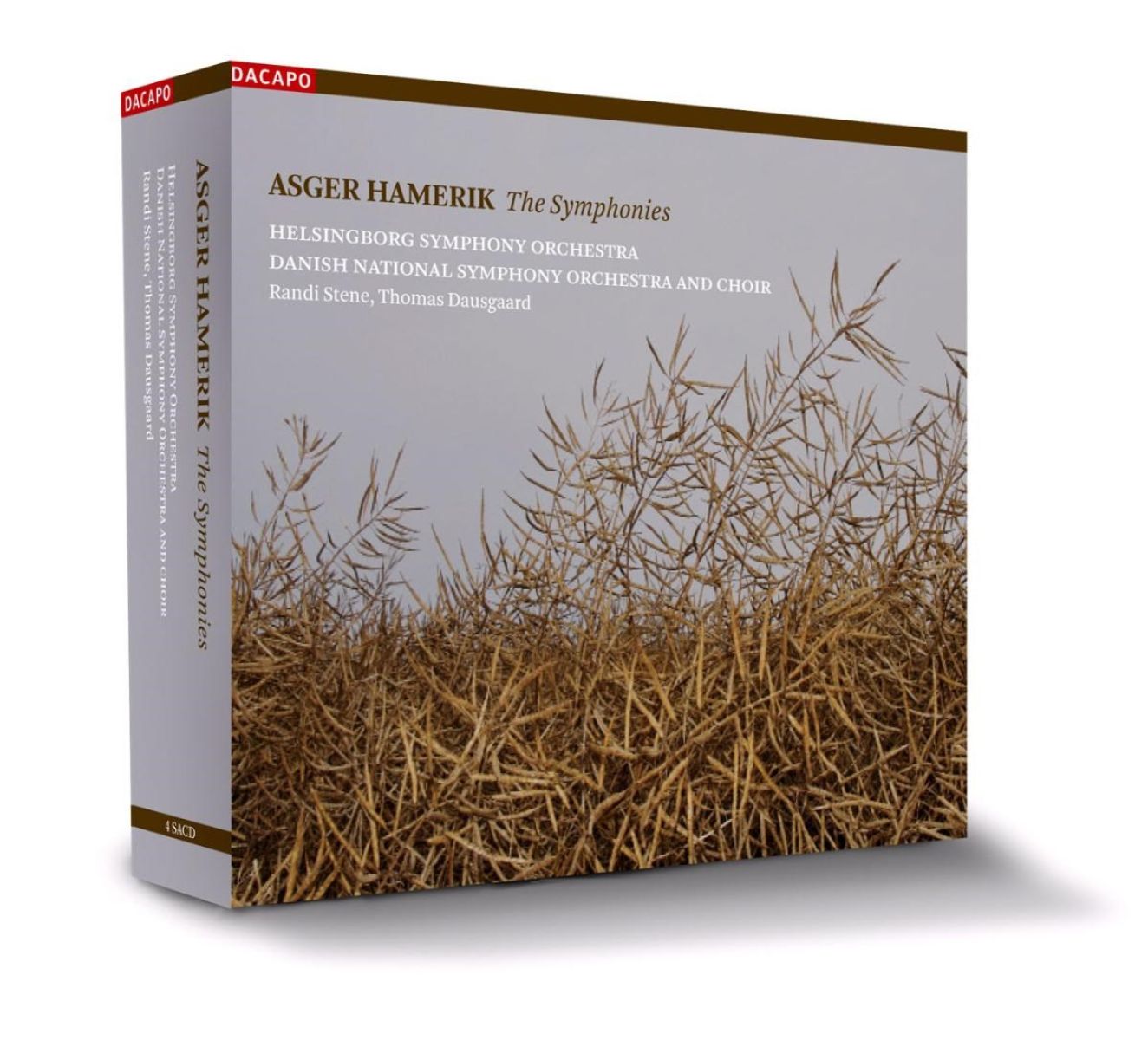 Afbeelding van Helsingborg Symphony Orchestra, Danish National Symphony Orchestra, Thomas Dausgaard - Hamerik: The Symphonies
