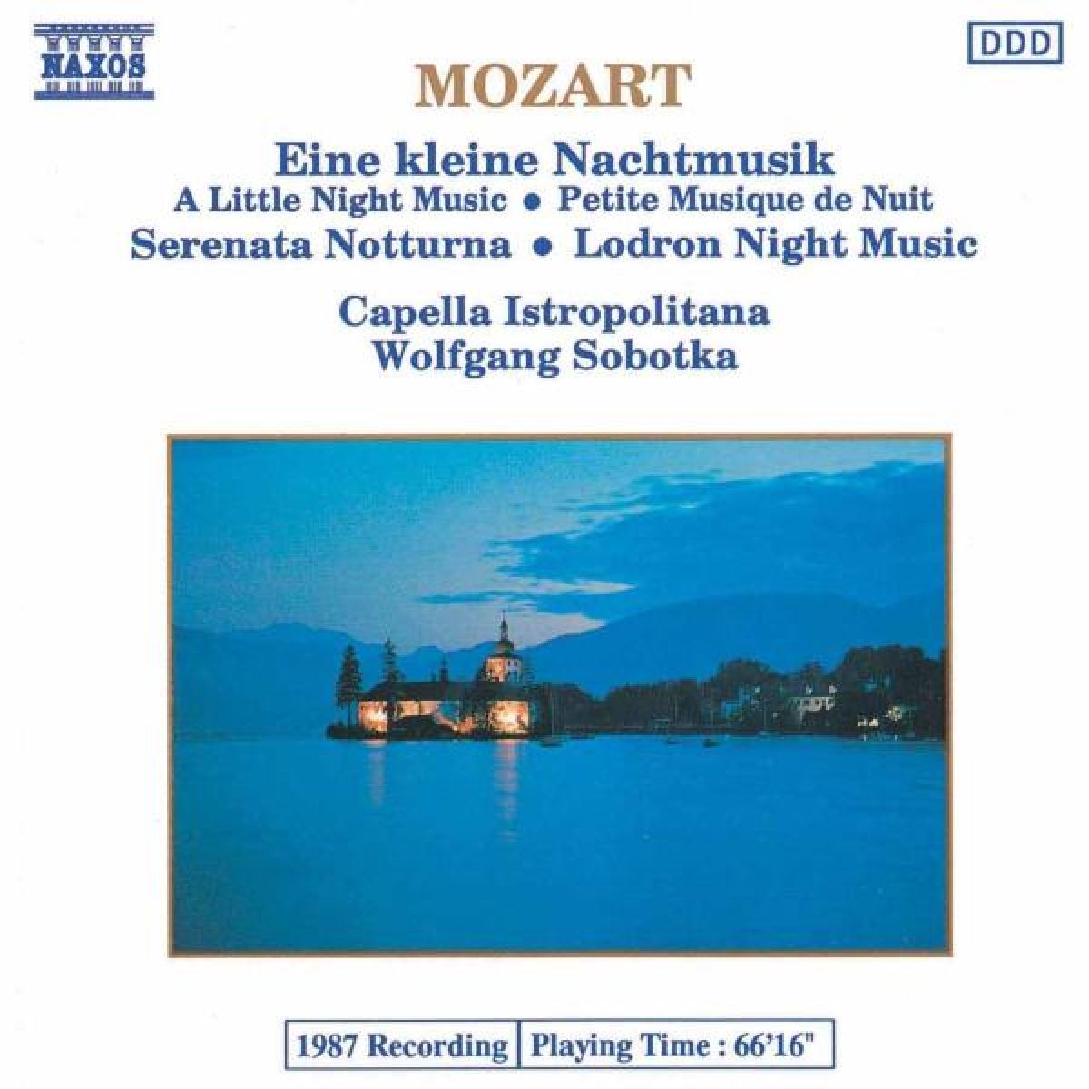 Afbeelding van Capella Istropolitana, Wolfgang Sobotka - Mozart: Eine Kleine Nachtmusik
