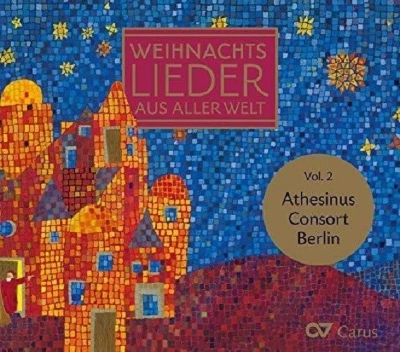 Afbeelding van Athesinus Consort Berlin, Klaus-Martin Bresgott - Christmas Carols Of The World Vol. 2
