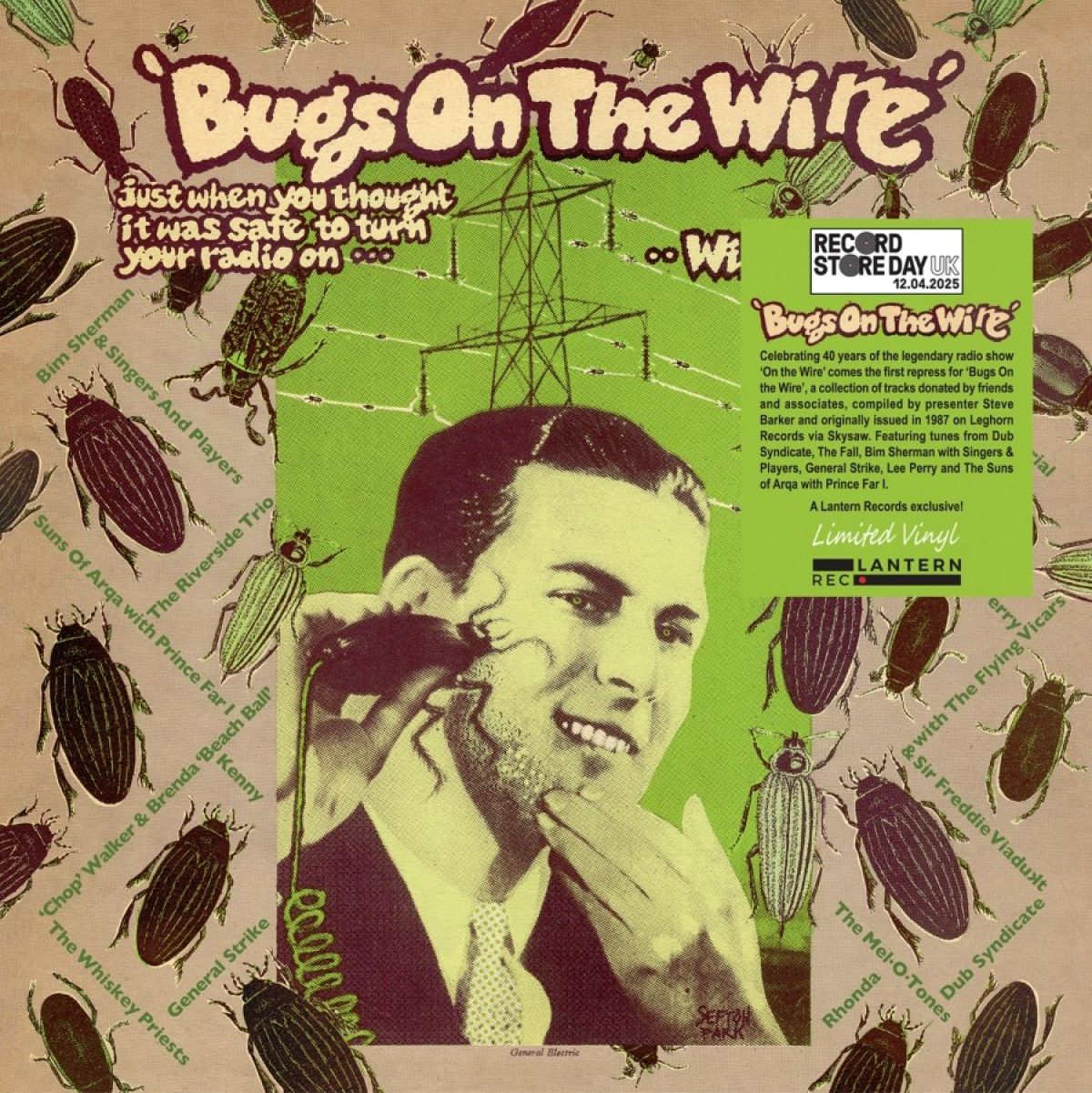 Afbeelding van Various Artists - Bugs On The Wire