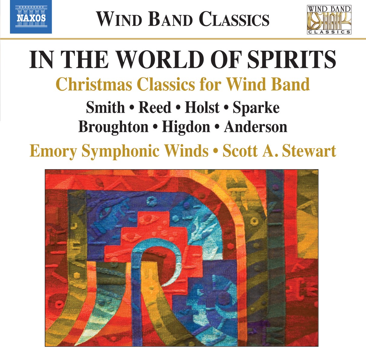 Afbeelding van Emory Symphonic Winds, Scott A. Stewart - In The World Of Spirits: Christmas Classics For Wind Band