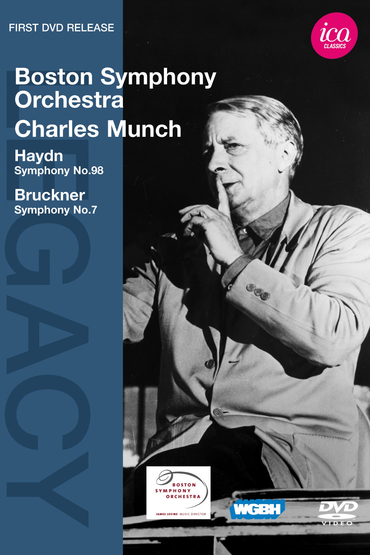 Afbeelding van Boston Symphony Orchestra, Charles Munch - Haydn: Symphony No.98 | Bruckner: Symphony No.7