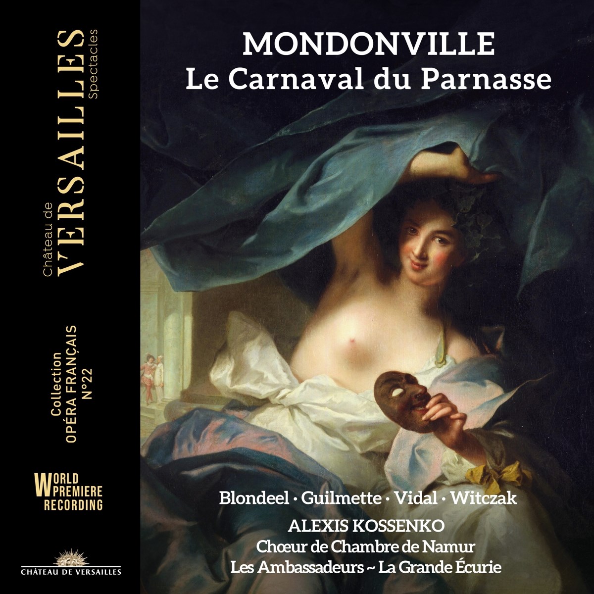 Afbeelding van Alexis Kossenko, Helene Guilmette, Mathias Vidal - Mondonville: Le Carnaval Du Parnasse