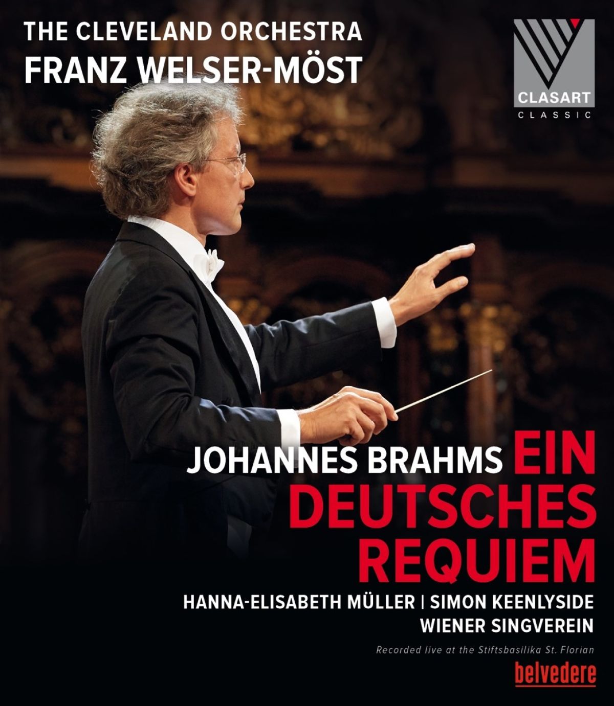 Afbeelding van Cleveland Orchestra, Franz Welser-Möst - Brahms: Ein Deutsches Requiem