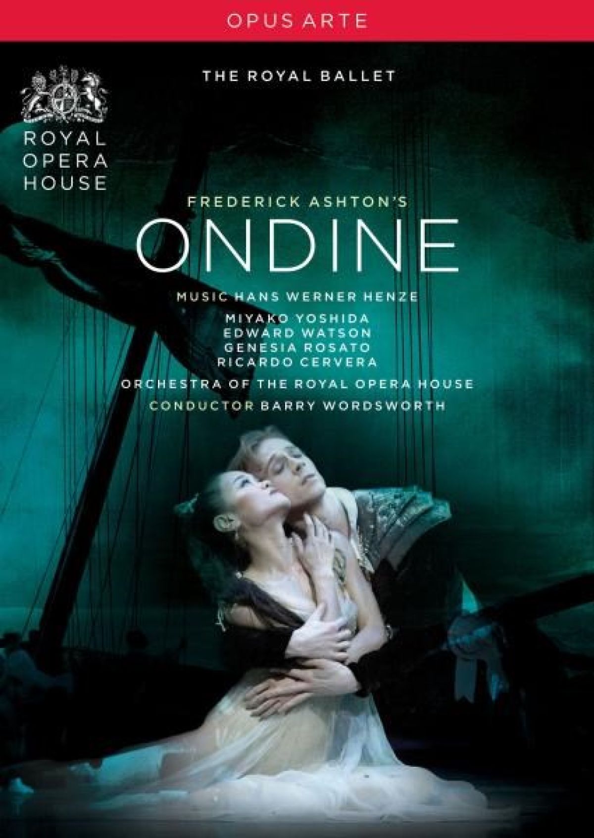 Afbeelding van Miyako Yoshida, Edward Watson, Genesia Rosato, Ricardo Cervera, Orchestra of the Royal Opera House, Barry Wordsworth - Henze: Frederick Ashton's Ondine