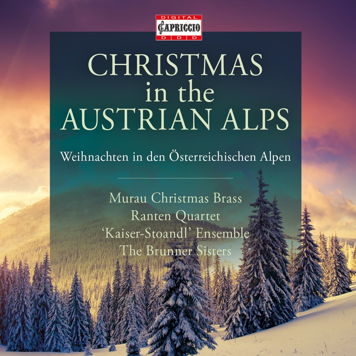 Afbeelding van Murau Christmas Brass, Ranten Vocal Quartet - Christmas In The Austrian Alps